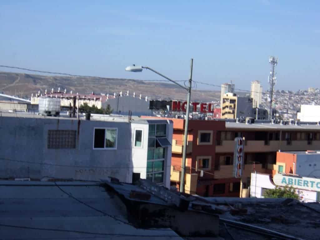 Una vista de la frontera. Por Kefrem